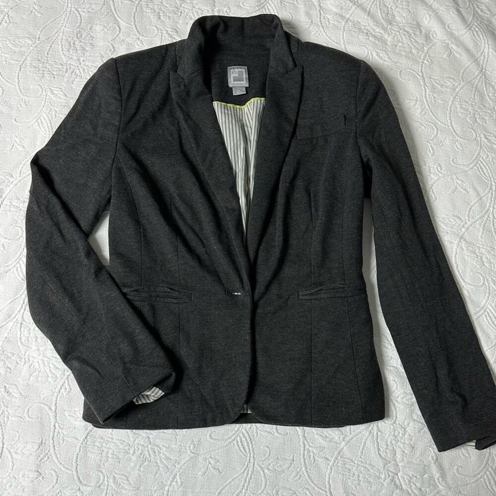 Women’s Gray Open Front Blazer Size Small